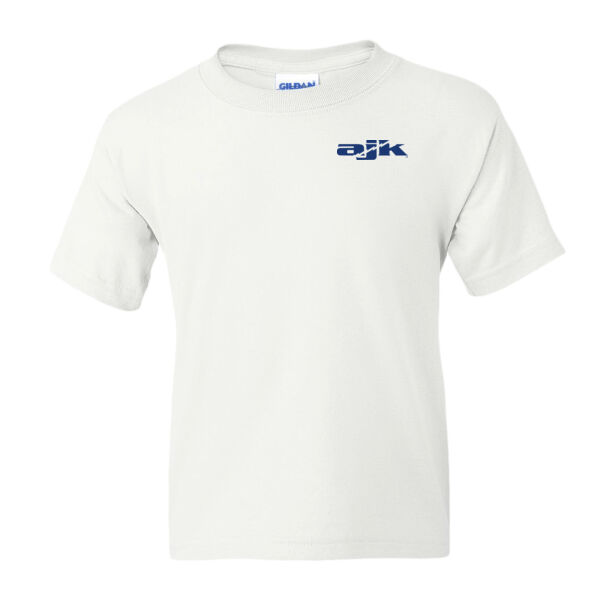 AJK Digitally Printed White Kids Shirt Thumbnail